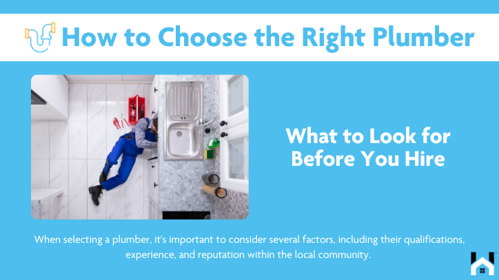 How to Choose the Right Plumber